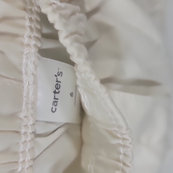 Carter's Black and White Dressy Shirt with White Shorts - Picture 6 of 6